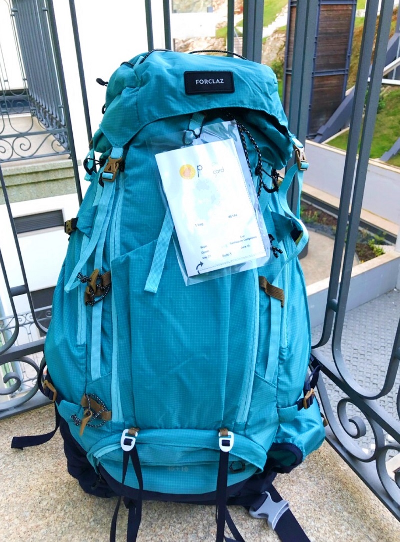 backpack 45l for Camino Hike