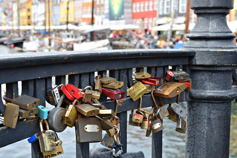 padlocks at NyHavn