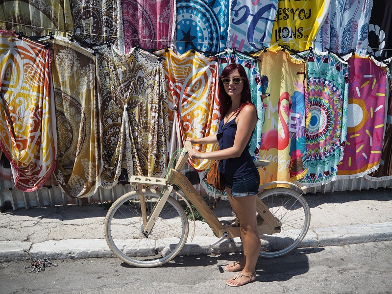 sightseeing tour on a bike in athens