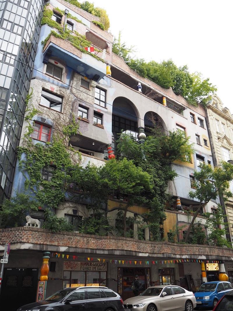 Hundertwasser Haus residential in Vienna