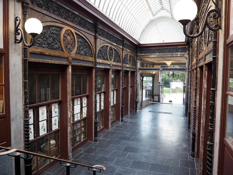 Bortier Galerie in Brussels art nouveau arcade