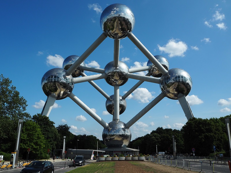 Brussels famous landmark the atomium