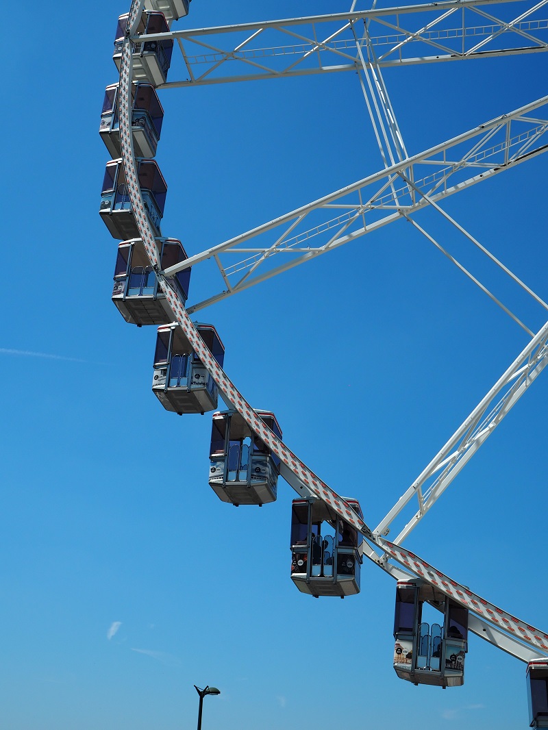The View Brussels Ferris wheel in brussels